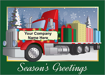 Big Rig Christmas Card