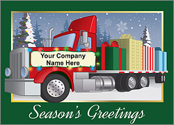 Big Rig Christmas Card