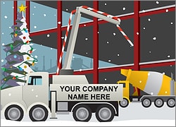 Cement Company Christmas Card