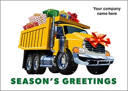 Gift Loader Christmas Card