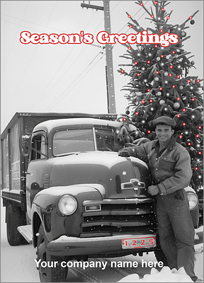 Haul Seasons Greeting Card