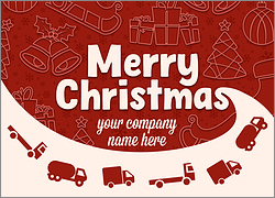 Holiday Haul Greeting Card