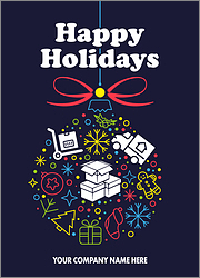 Merry Moving Greeting Card