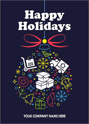 Merry Moving Greeting Card