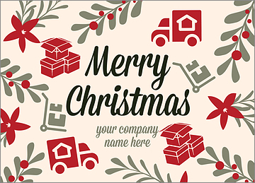 Movers Seasons Greeting Card