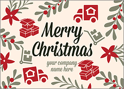 Movers Seasons Greeting Card
