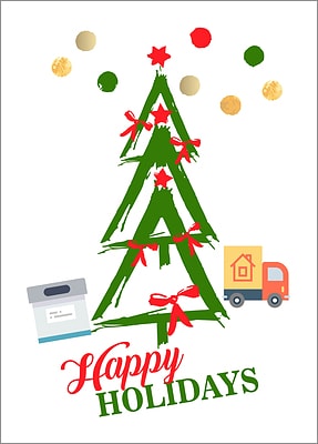 Movers Tree Holiday Card