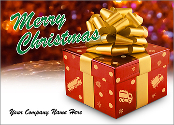 Tanker Truck Christmas Gift