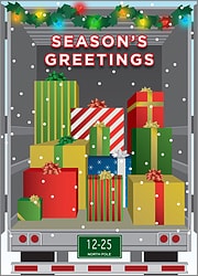 Trucking Christmas Card