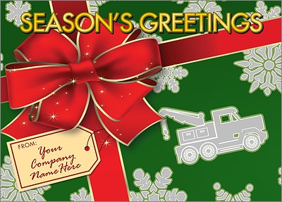 Wrecker Gift Wrap (Glossy White)