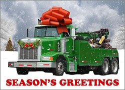 Wrecker Greeting Card