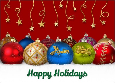 Wrecker Ornament Card